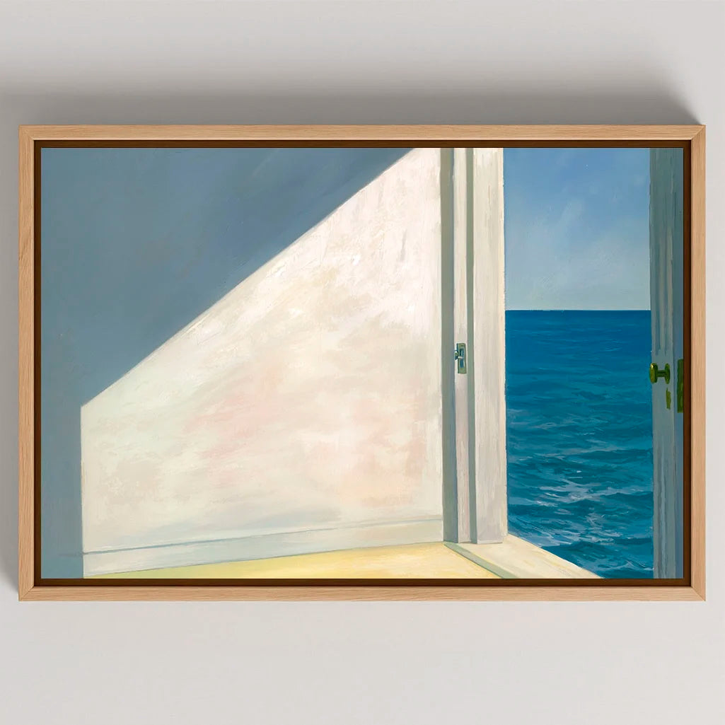 Ingelijst canvas Kamers aan zee