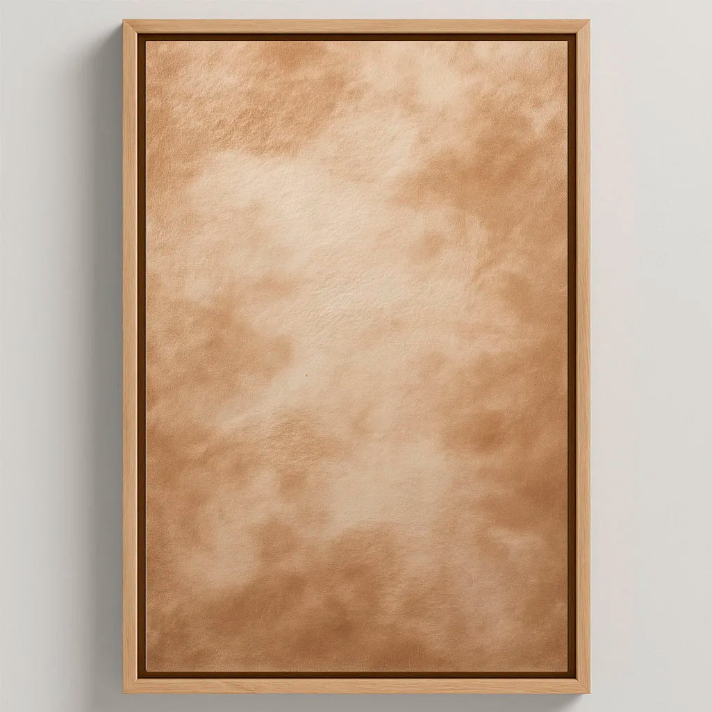 Ingelijst canvas – Vleugje zand