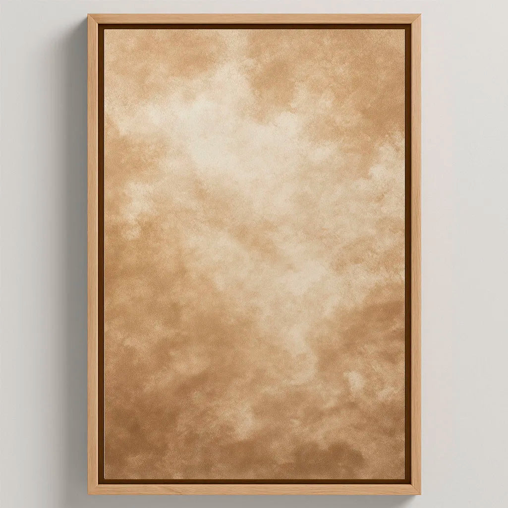 Ingelijst canvas – Zandstilte