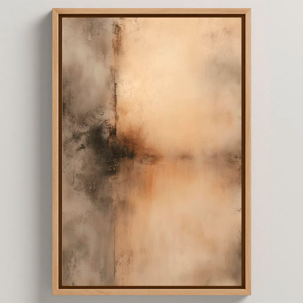 Ingelijst canvas – Warmte van stilte