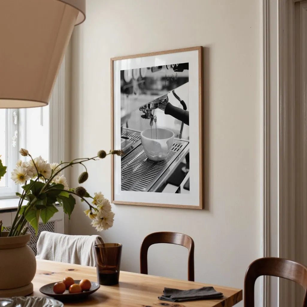 coffee poster gallery wall decor