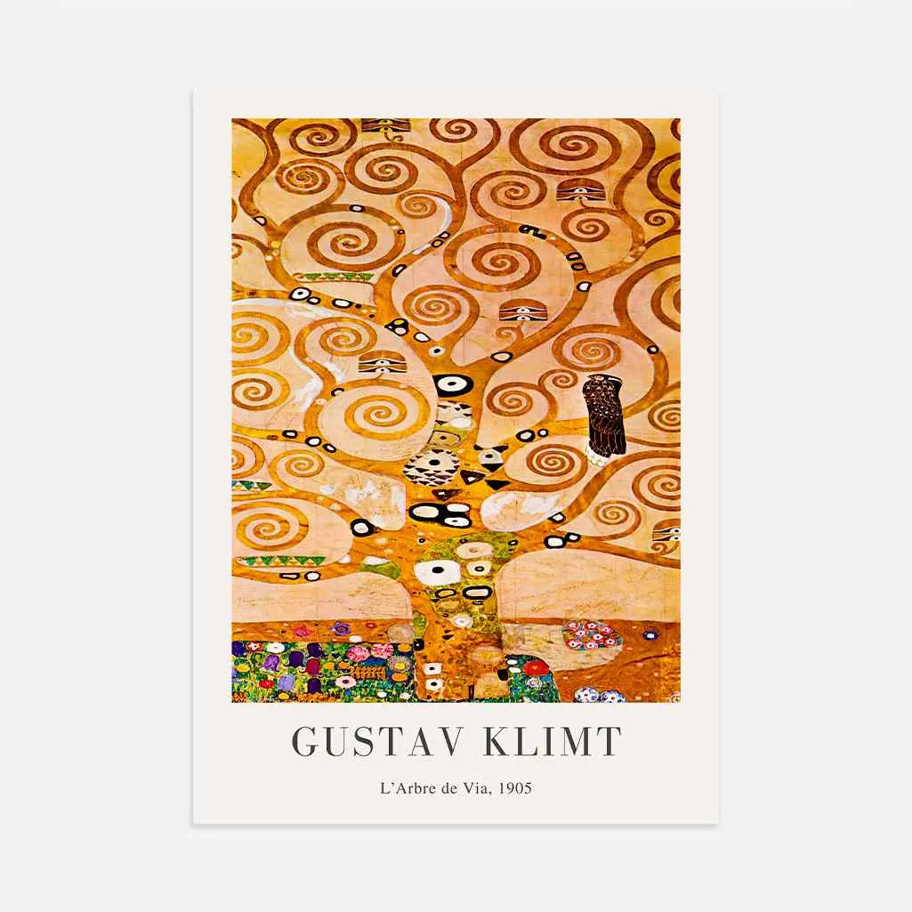 Gustav Klimt – De Boom van het Leven Poster