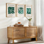 henri matisse botanical leaf posters green beige bedroom interior