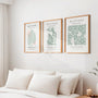 henri matisse poster set of 3 sage floral gallery wall
