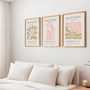 henri matisse organic shapes posters pink beige bedroom interior