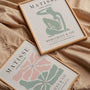 matisse pastel poster set bedroom soft abstract wall art