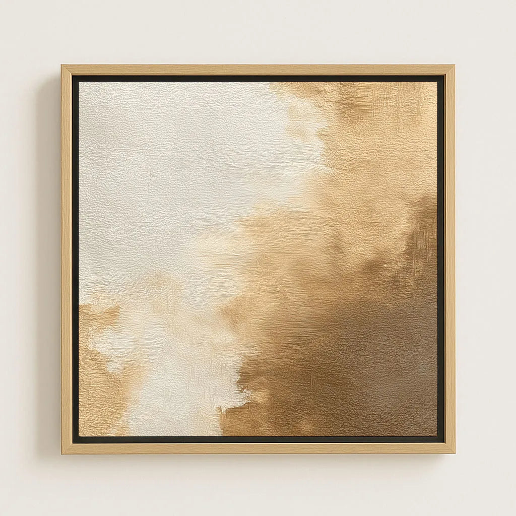 Ingelijst canvas – Zandgloed