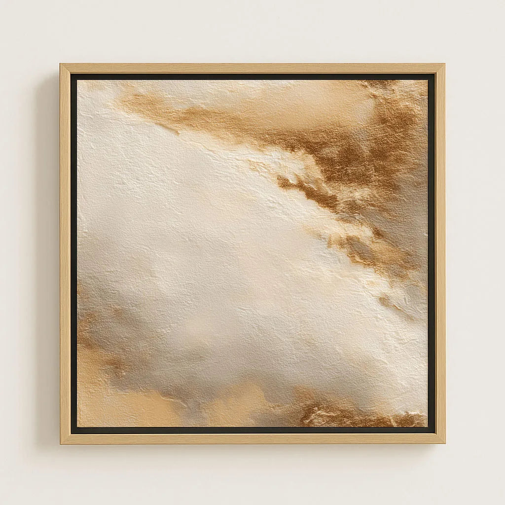 Ingelijst canvas – Zandadem