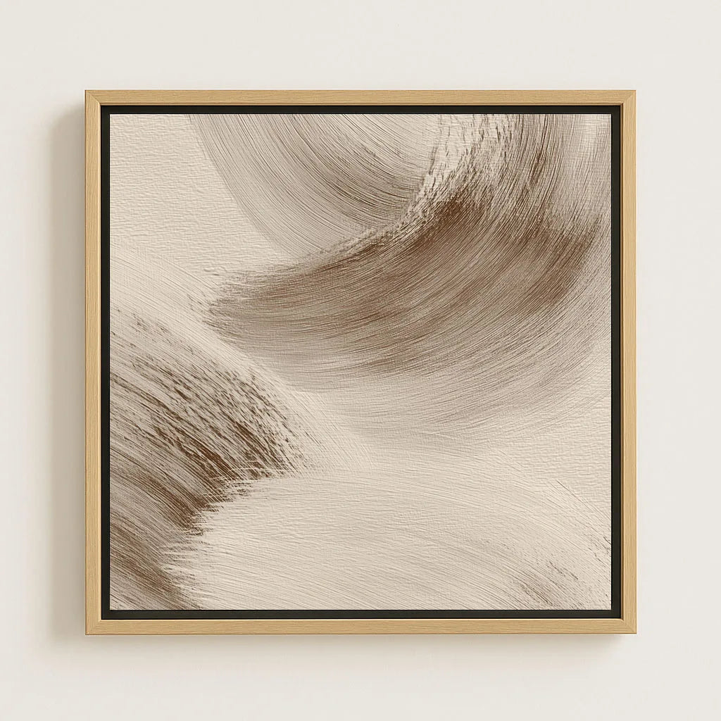 Ingelijst canvas – Karamelbeweging