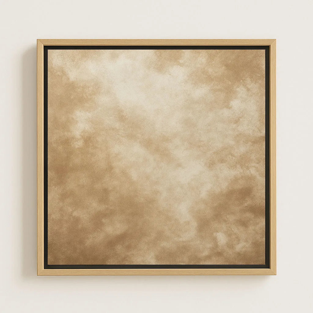 Ingelijst canvas – Woestijnstilte