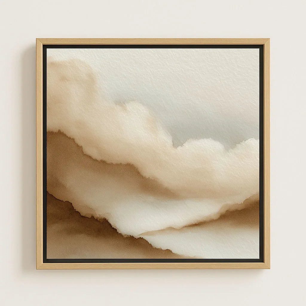 Ingelijst canvas – Zandmist