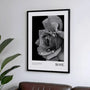 rose poster gallery wall decor