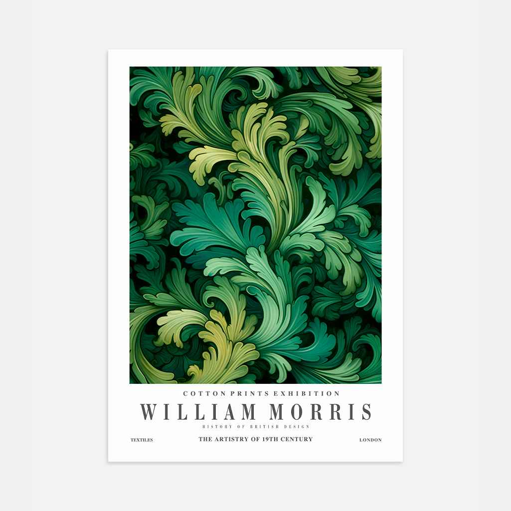 Poster – Groen Botanisch Ornament