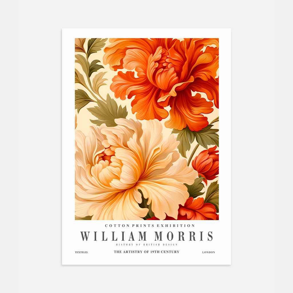 Poster – Herfstbloemen Ornament